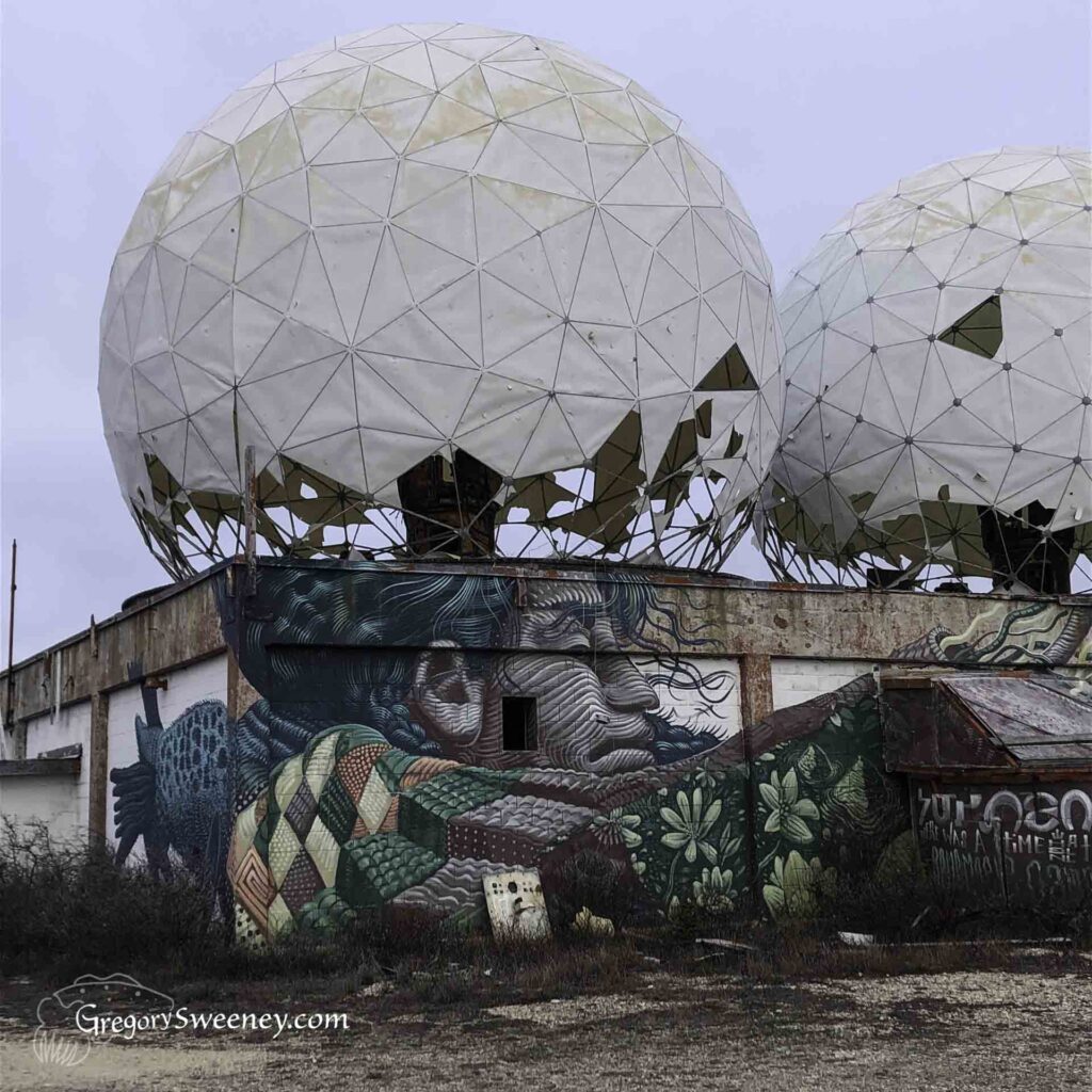 Churchill former radar domes