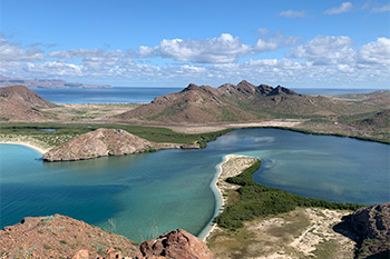 Coastal views of Baja Mexico