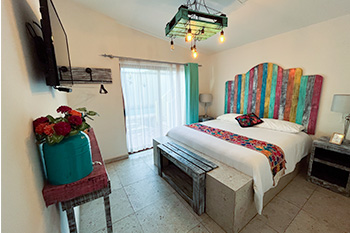 Luxury accommodations at Magdalena Bay