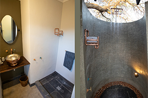 Sabi Sands Lodge outside dining in boma